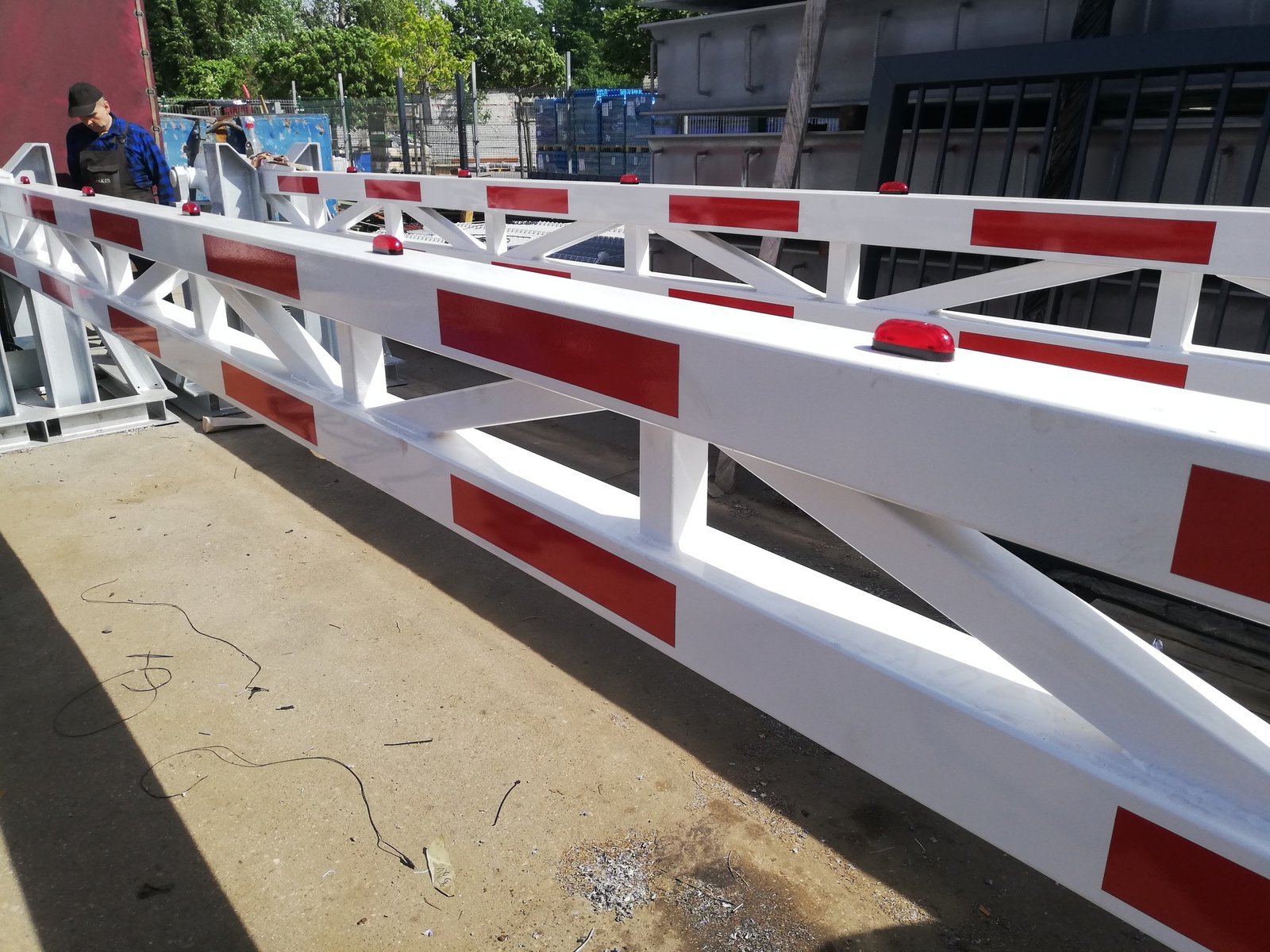 Crash Rated Barrier for vehicle mitigation